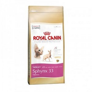Felinе Breed Nutrition SPHYNX 33 Для взрослых кошек породы сфинкс, 500 гр 