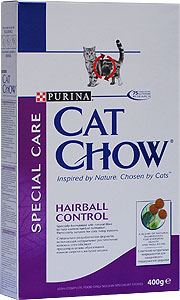 Пурина Cat Chow Special Care 5119675, Контроль шерсти, для Кошек, 400 г ― Магазин «ZООвосторг»